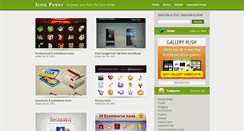 Desktop Screenshot of iconfever.com